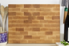 Maple end-grain cutting board - 40x30cm